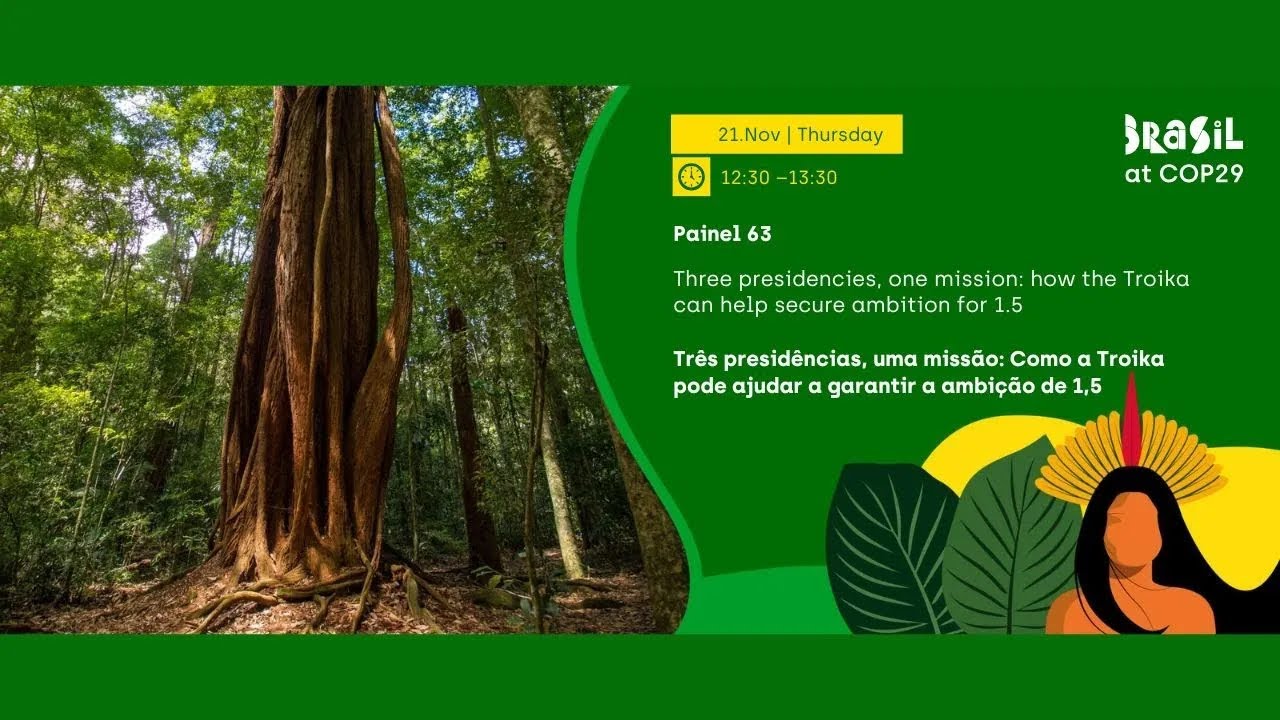 Painel 63 - Pavilhão Brasil COP 29 (Parte 2)