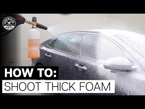 How To Shoot Thick Foam! - Chemical Guys