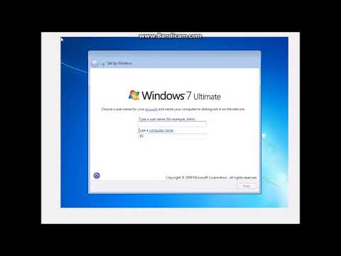 How to Install Windows 7 using virtual box