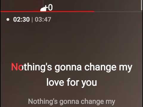 [Karaoke/Beat] Nothing's Gonna Change My Love For You - Westlife