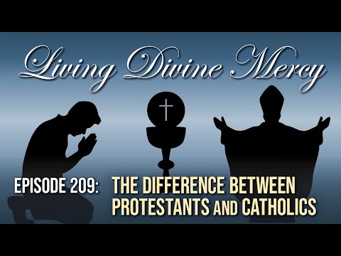 Protestantism vs. Catholicism - Living Divine Mercy (EWTN) Ep. 209 w/ Fr. Chris Alar, MIC