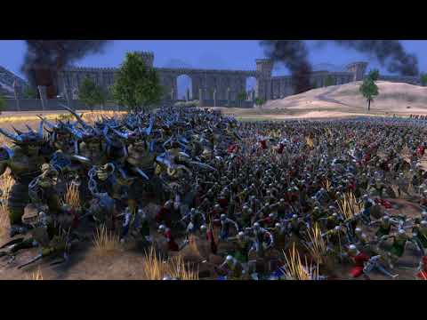 Medieval Army VS Giant Ogres UEBS