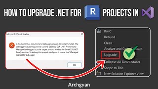 Download the video "How to Fix Debugger Errors in Visual Studio 2022 for Revit Plugins"