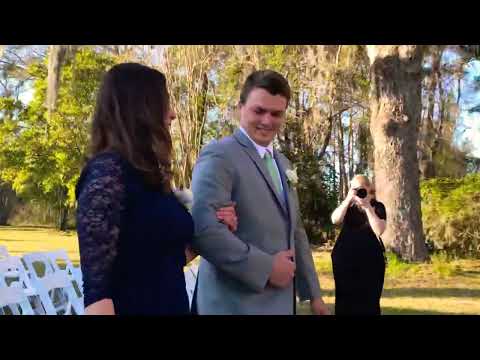 1 of 6: Groom Walks Mother Down the Aisle