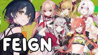 【Feign】バカじゃないです【にじさんじ/椎名唯華/魔界ノりりむ/鷹宮リオン/石神のぞみ/獅子堂あかり/山神カルタ】