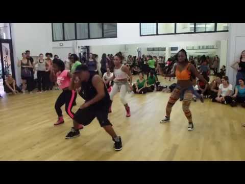 reggae dancehall by Stephane maillot et SOKREEP Aidonia ft dj gil "grip me" workshop  october Paris