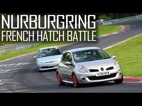 Nurburgring Hot Hatch Battle - Clio 197 vs. 306 GTi6