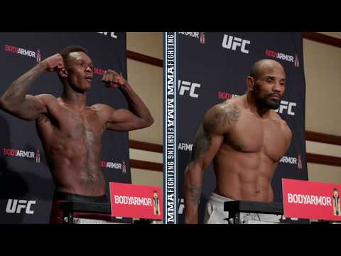 UFC 248 Weigh-Ins: Israel Adesanya, Yoel Romero Make Weight - MMA Fighting