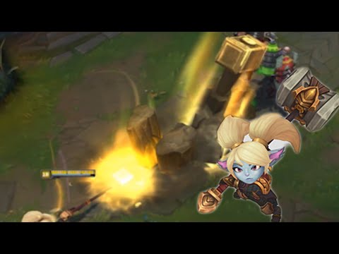 LoL Poppy Ability Rework Update - League of Legends Champion Spotlight