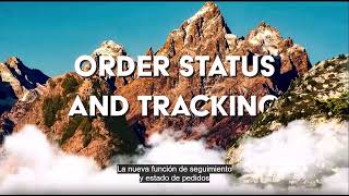 Stay updated with order status and tracking