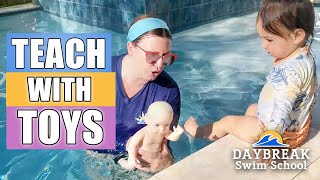 How to Use Toys to Make Swim Lessons Fun and Engaging