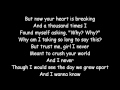 Chris Brown - Say Goodbye with lyrics