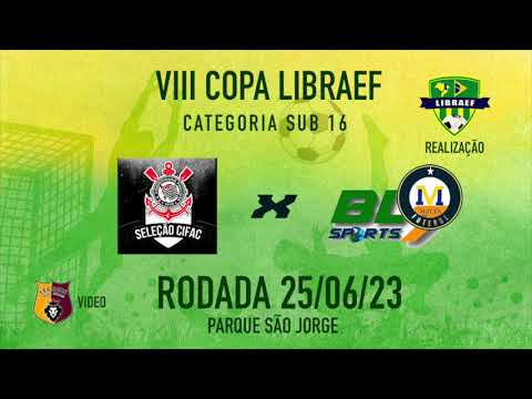 SELEÇÃO CIFAC X BL7  MALTA FUTEBOL. - SUB 16