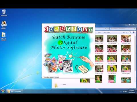Batch Rename Digital Photos Software
