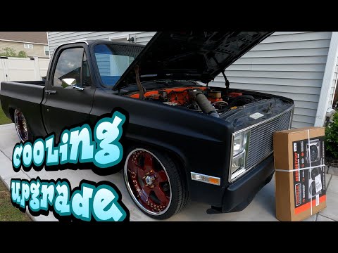 Chevrolet C10 New Derale Cooling fan install, Edelbrock Camshaft install prep, and more to come.