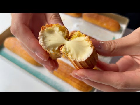 Eclair: Custard Sauce Filling