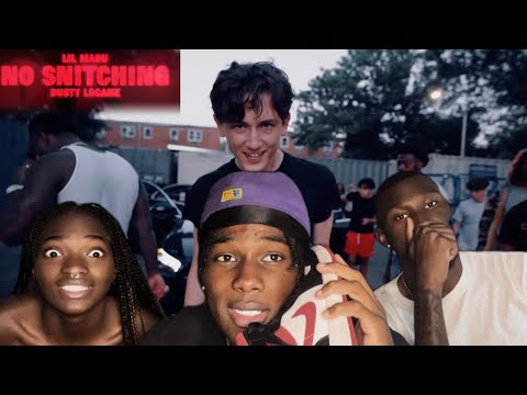 NO SNITCHING (Lil Mabu)-[MusicVideo]| IKOOMSON REACTION Ft. ItsRATEDRUTH & SLXM