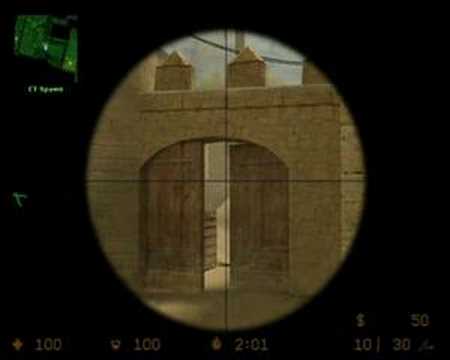 double awp wallshot CSS