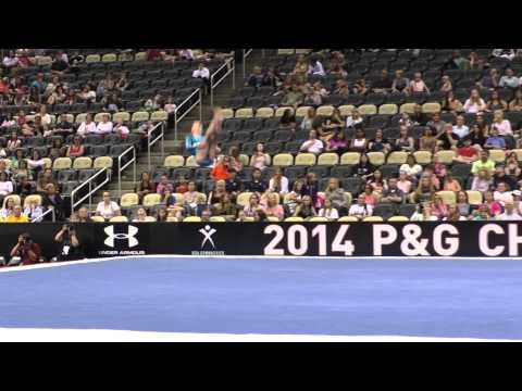 Alexis Vasquez – Floor – 2014 P&G Championships – Jr. Women Day 1