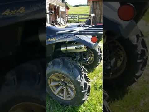 Barkers Slip On Exhaust 2020 Yamaha Grizzly