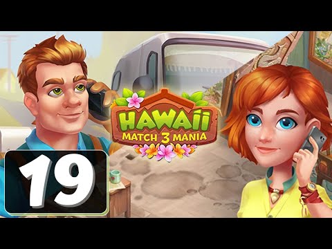 Hawaii Match-3 Mania - Episode 19 - Gameplay