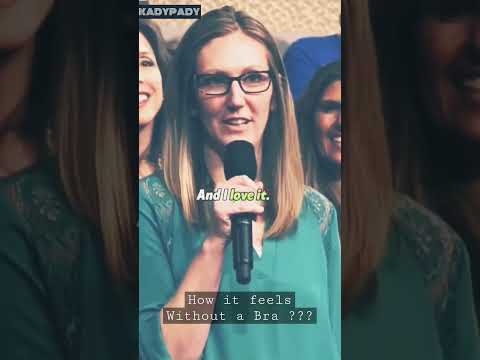 How Ladies feel Without Bra |No Bra Movement #shorts #1million