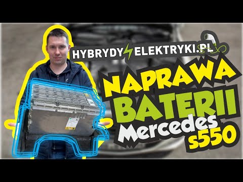 BATTERY CONTROLLER REPAIR | MERCEDES S550 | DAY AT THE WORKSHOP #HYBRYDYELECTRYKI