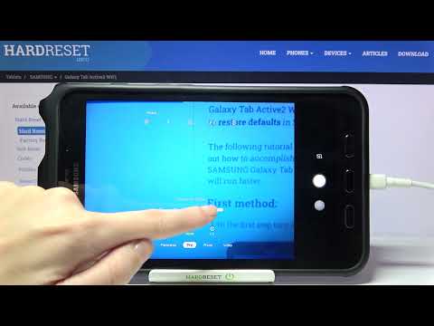 How to Use Camera Pro Mode on SAMSUNG Galaxy Tab Active2 - Advanced Camera Options