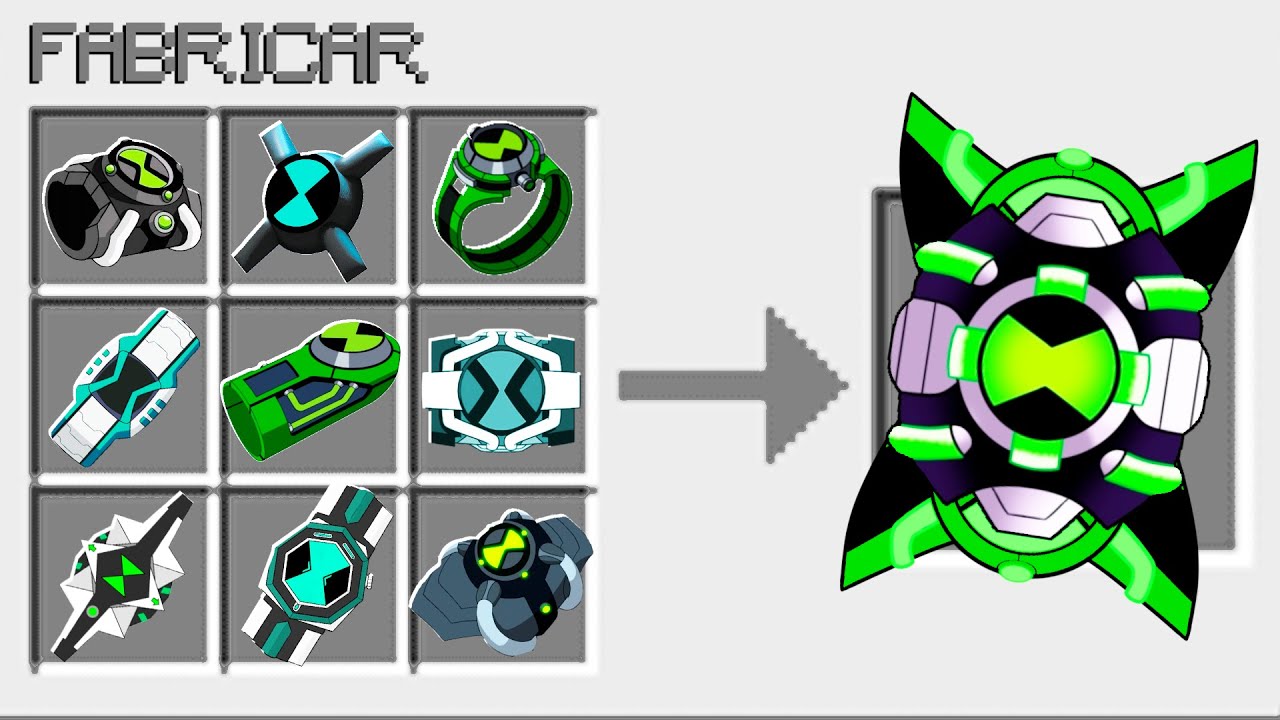 CRIEI O OMNITRIX QUE O VILGAX QUER ROUBAR no BEN 10