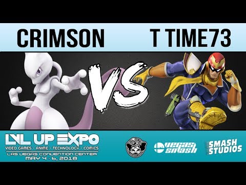 LVL Up Expo 2018: [Smash 4] Crimson (Mewtwo/Roy) vs T time73 (Cap. Falcon/Samus) - Groups