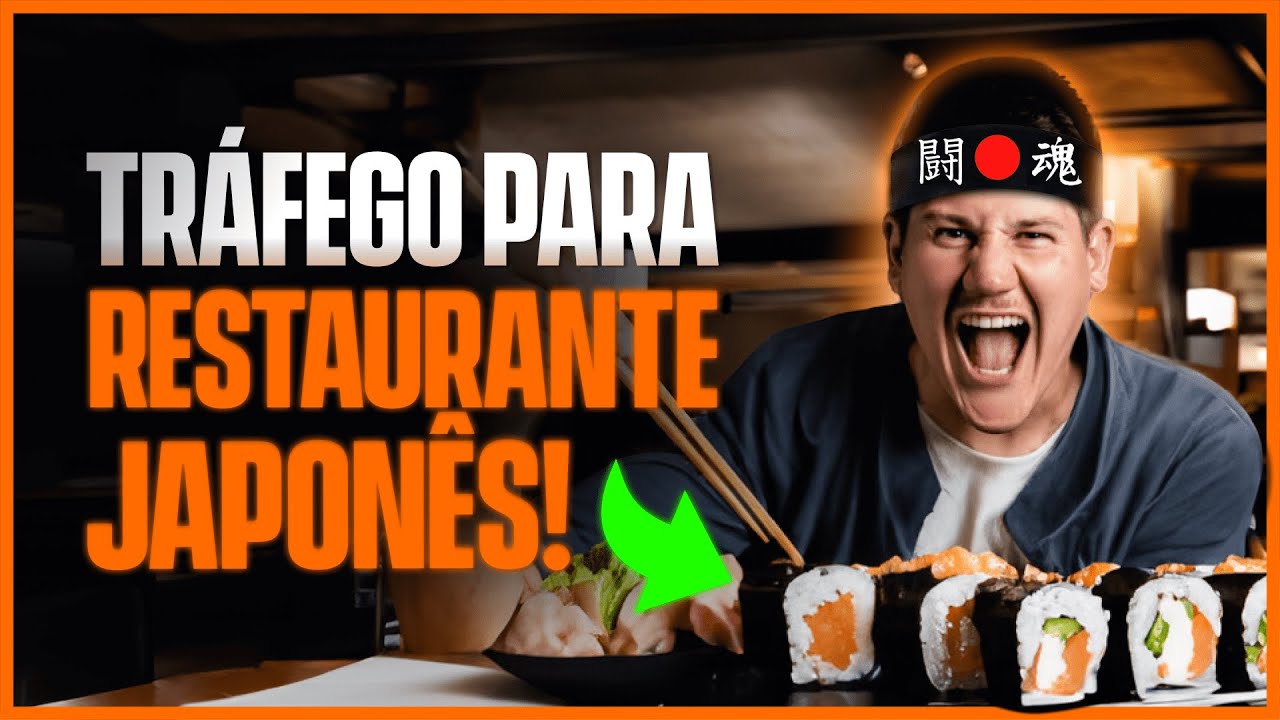 Como fazer TRÁFEGO PAGO para SUSHI | Estratégia completa para Delivery e Salão