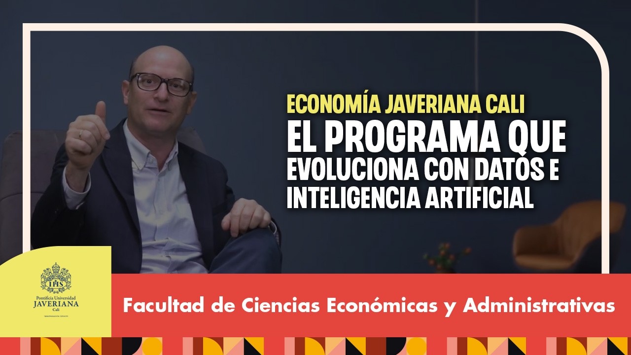 El programa de Economía de la Pontificia Universidad Javeriana Cali evoluciona para responder a los desafíos del mundo actual. 📉En este video, el director del programa de Economía te cuenta cómo esta propuesta integra analítica de datos, inteligencia artificial y economía aplicada para formar economistas con visión global. 🌍🤓Durante ocho semestres vivirás una formación práctica que te permitirá analizar, predecir y tomar decisiones basadas en datos, a través de proyectos reales con impacto social, ambiental y empresarial. 💡