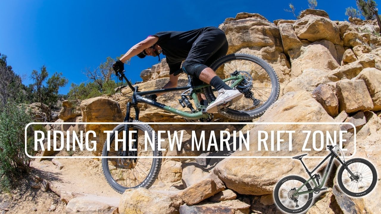 Duncan Shaw and Owen Timm ride the 2023 Marin Rift Zone