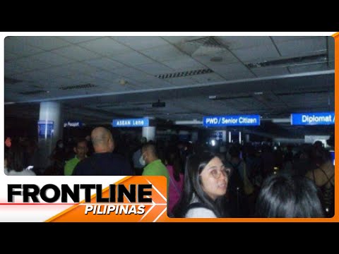 Operasyon sa NAIA Terminal 3, naantala dahil sa brownout | Frontline Pilipinas