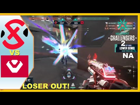 LOSER OUT ! XSET vs SEN - All HIGHLIGHT - VALORANT VCT 2021: North America - Stage 01 Tournament 02