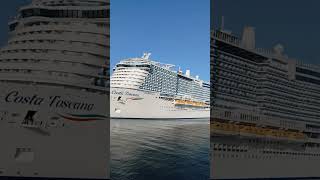 🚢 Costa Toscana Cruise Ship 2026 | Italy’s Floating Luxury Resort! ✨🌊 #cruiseship #shorts