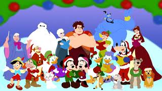 Disney characters sing THE TWELVE DAYS OF CHRISTMAS