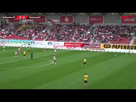 7.ST Spielbericht Hallescher FC - Borussia Dortmund II