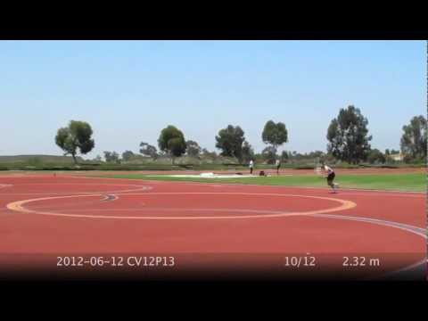 2012-06-12 CV12P13 High Jump Training - Tora Harris