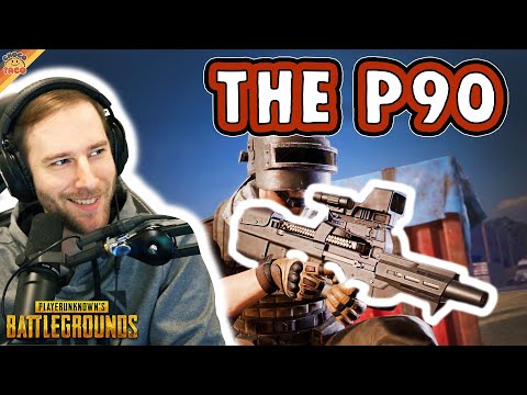 The P90: chocoTaco Tries New PUBG SMG Crate Weapon ft. HollywoodBob - Vikendi Duos Gameplay