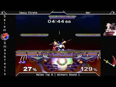 [Melee|07-05-15] Winners R1: Saucy Pirate (Falco, Fox) VS War (Sheik)