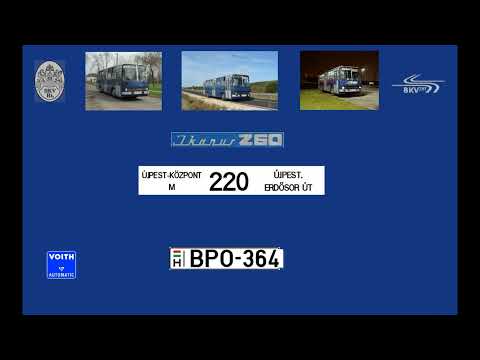 [SOUND] Budapest Bus Sound BPO-364 Ikarus 260.46 BKV 104-es, 170-es, 220-as viszonylat
