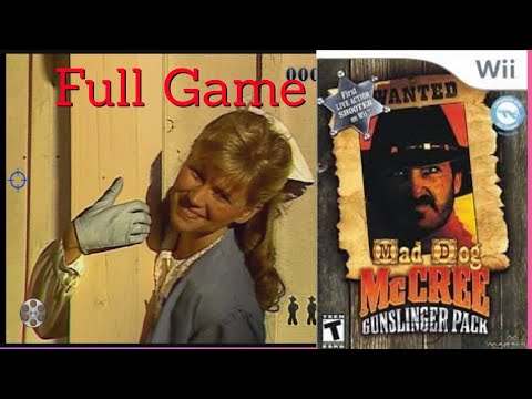 Mad Dog McCree Full Game Playthrough | Wii Dolphin | American Laser Games 1990