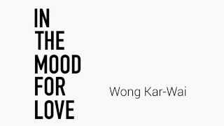 CINÉ TYPO - In the mood for love