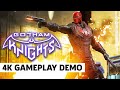 Gotham Knights Nightwing and Red Hood 4K Official Gameplay