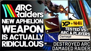 Arc Raiders - New Aphelion Gun is Actually OP - Arc Solo Guide & Best Matriarch Blueprint Fast Farm!