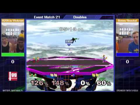 Event Match 21: R2DLiu/Vickram (Green) vs Bones/Snacks! (Blue) - Grand Finals