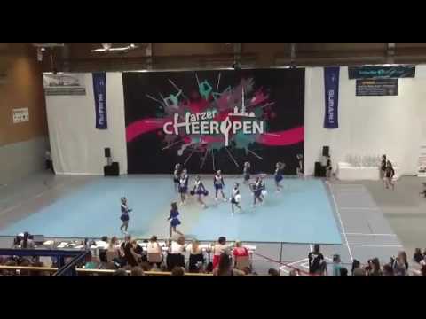 Junior Candy Girls Cheerleader bei den Harzer Cheeropen 2016