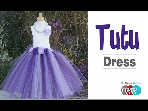 How to Make a Tutu Dress - TheRibbonRetreat.com