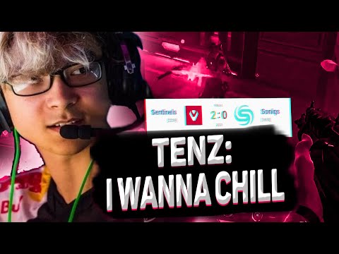 TENZ FULL SHOCKED BY SONIQS. LOSER OUT ! SENTINELS VS SONIQS | Champions Tour NA Challengers
